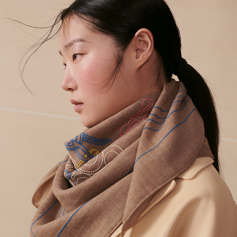 Brides de Gala Brode au Fil scarf 90 | Hermès Mainland China